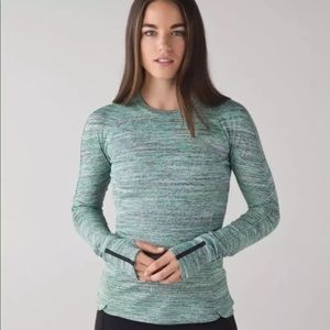 Lululemon runderful space dye teal 8